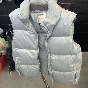 Vuori Silver Puffer Vest